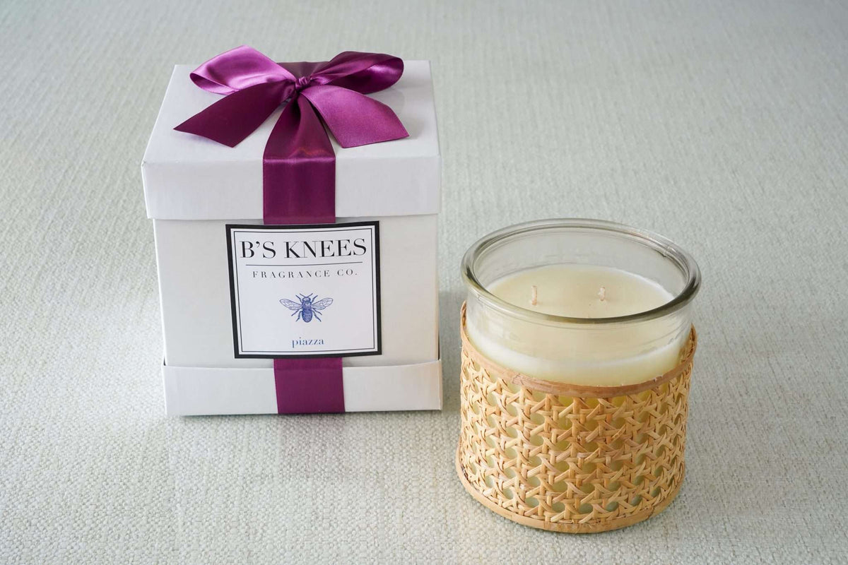 Basket Weave Candles — B's Knees Fragrance Co.