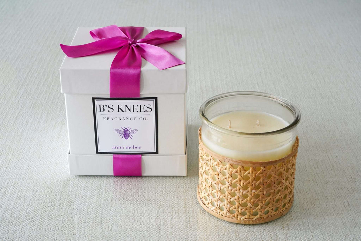 Basket Weave Candles — B's Knees Fragrance Co.
