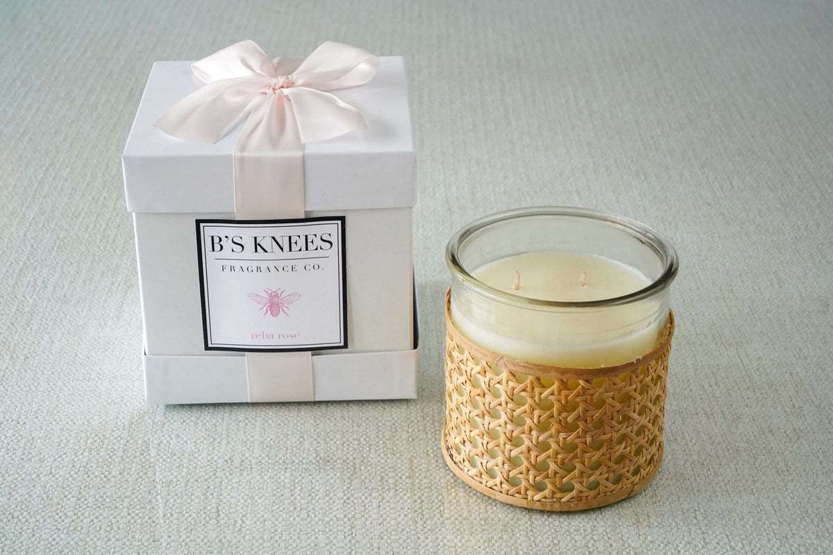 Basket Weave Candles — B's Knees Fragrance Co.