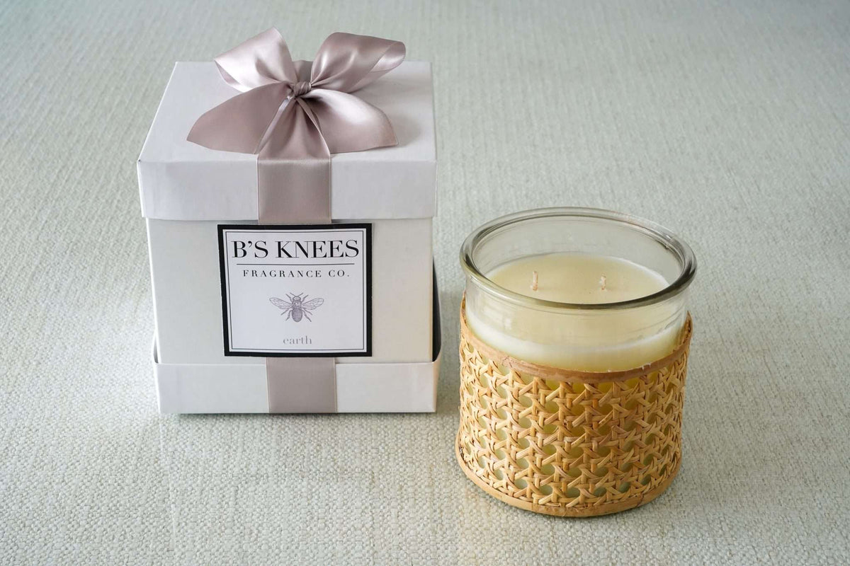 Basket Weave Candles — B's Knees Fragrance Co.