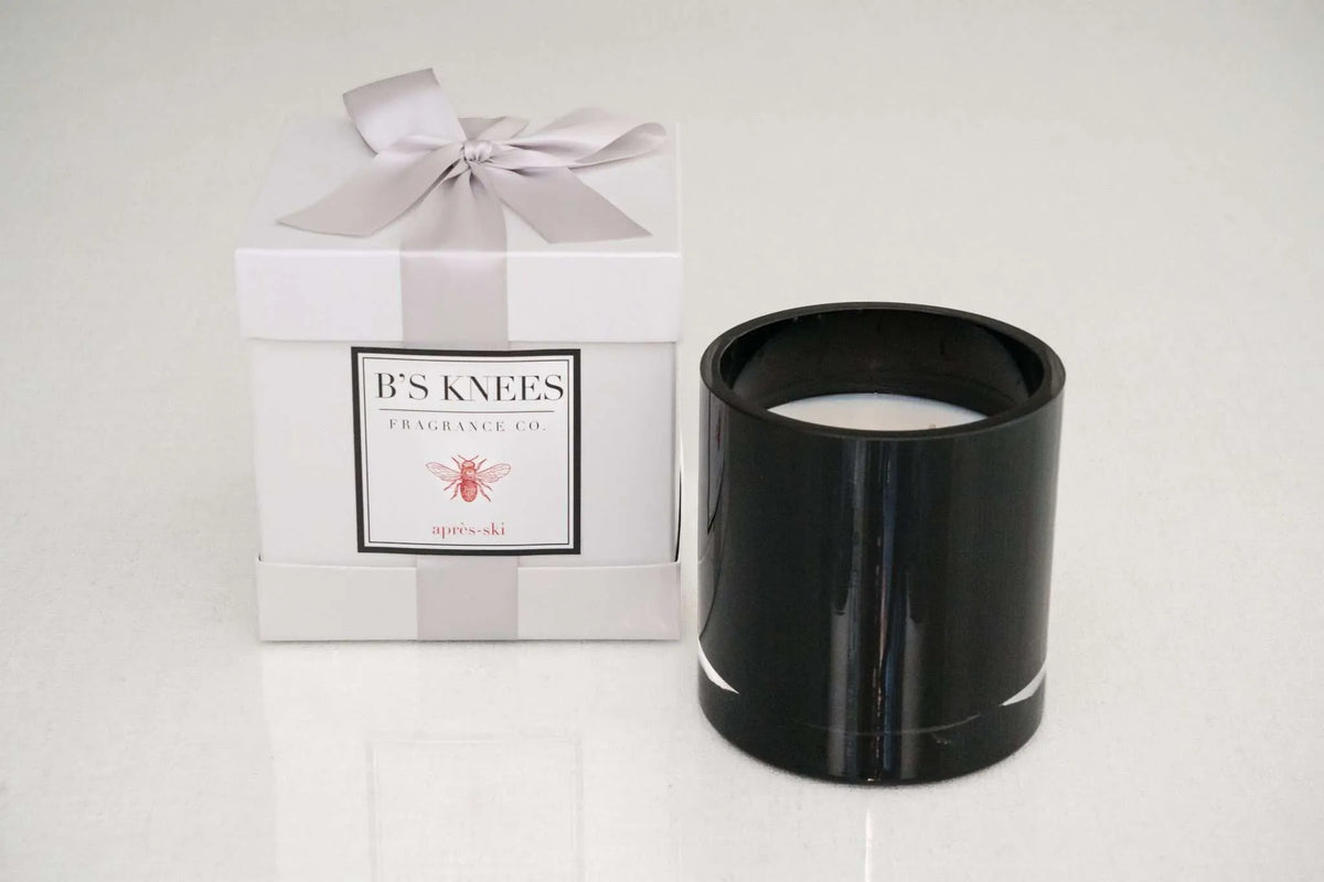 Black 3-Wick Candles — B's Knees Fragrance Co.