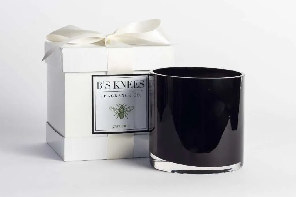 Black 3-Wick Candles — B's Knees Fragrance Co.