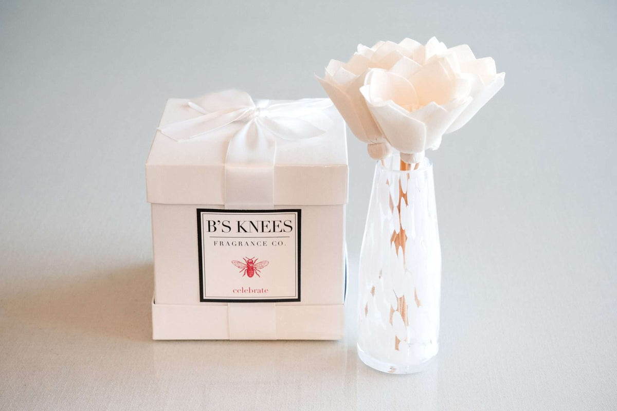 White Confetti Diffusers — B's Knees Fragrance Co.