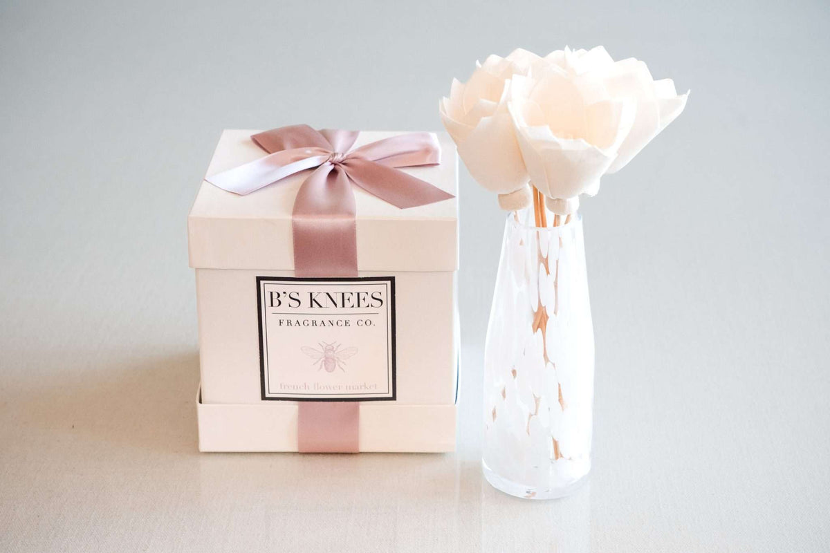 White Confetti Diffusers — B's Knees Fragrance Co.