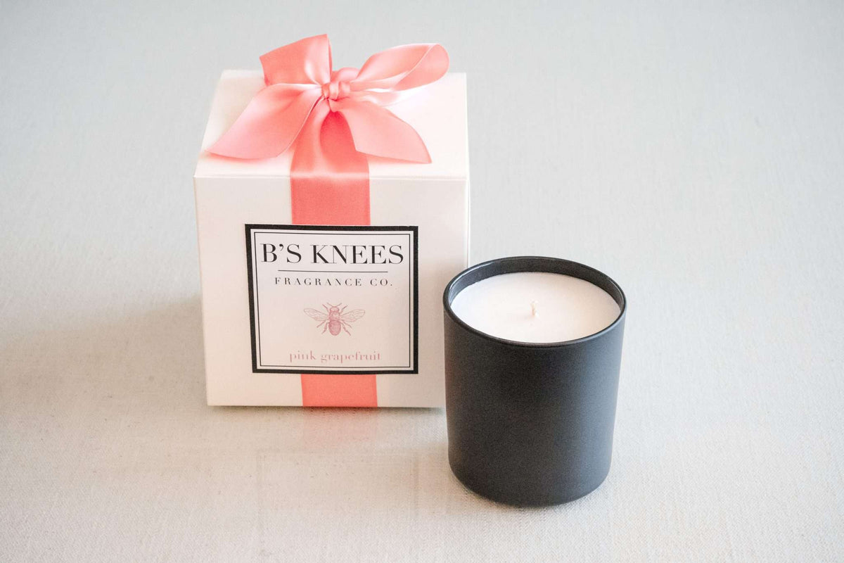 Black 1-Wick Candles — B's Knees Fragrance Co.