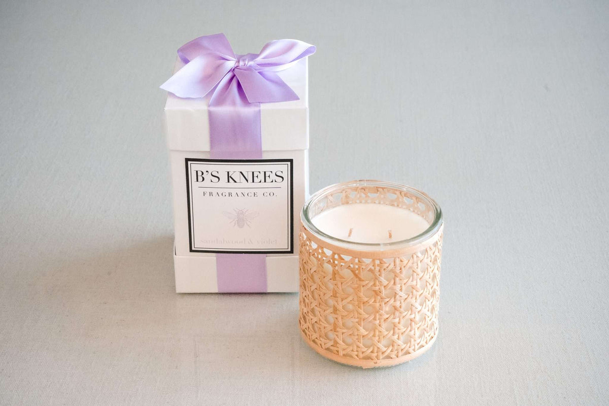 Basket Weave Candles — B's Knees Fragrance Co.