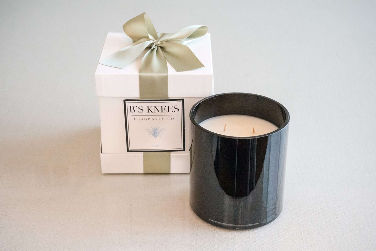 Black 3-Wick Candles — B's Knees Fragrance Co.