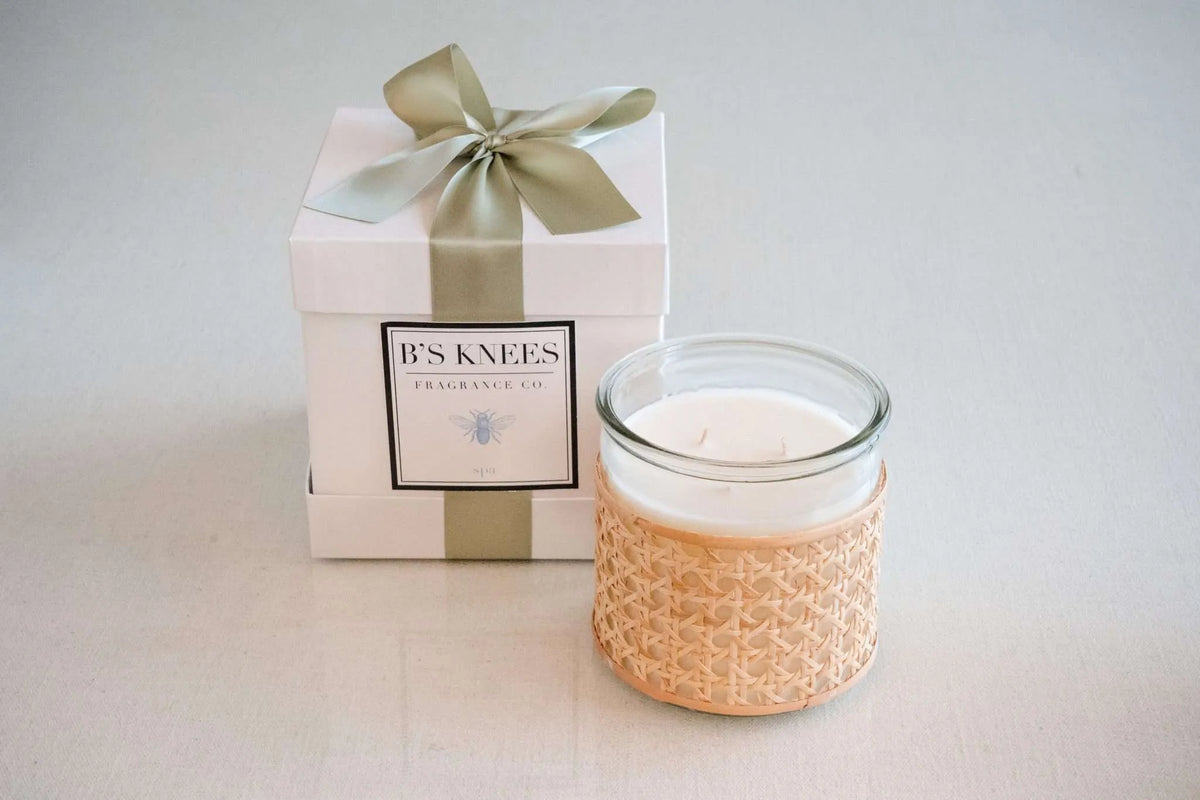Basket Weave Candles — B's Knees Fragrance Co.