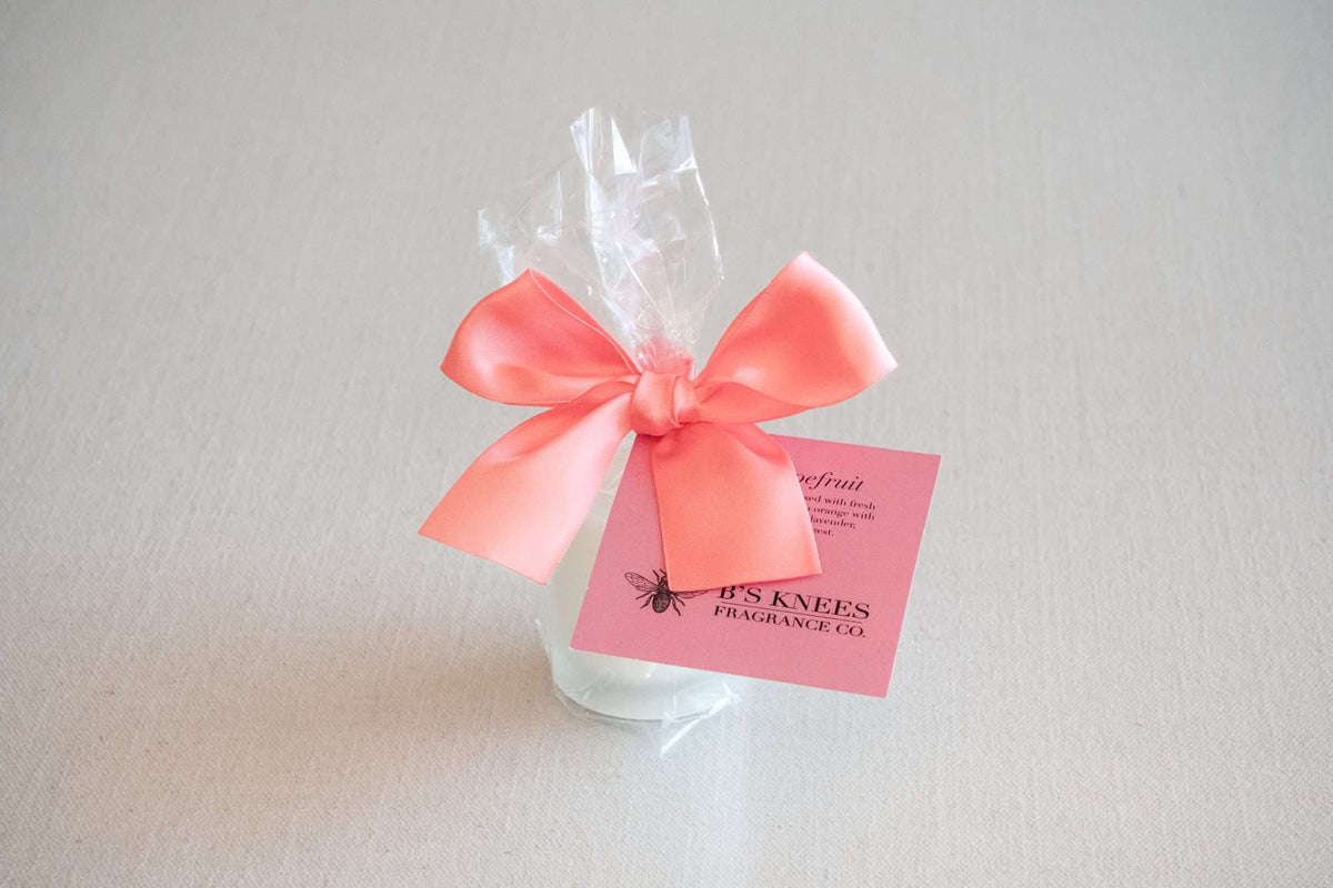 Frosted Glass Votives — B's Knees Fragrance Co.