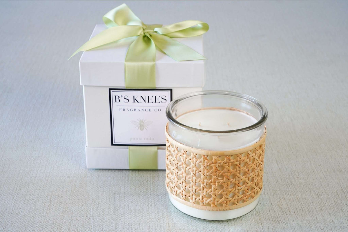 Basket Weave Candles — B's Knees Fragrance Co.
