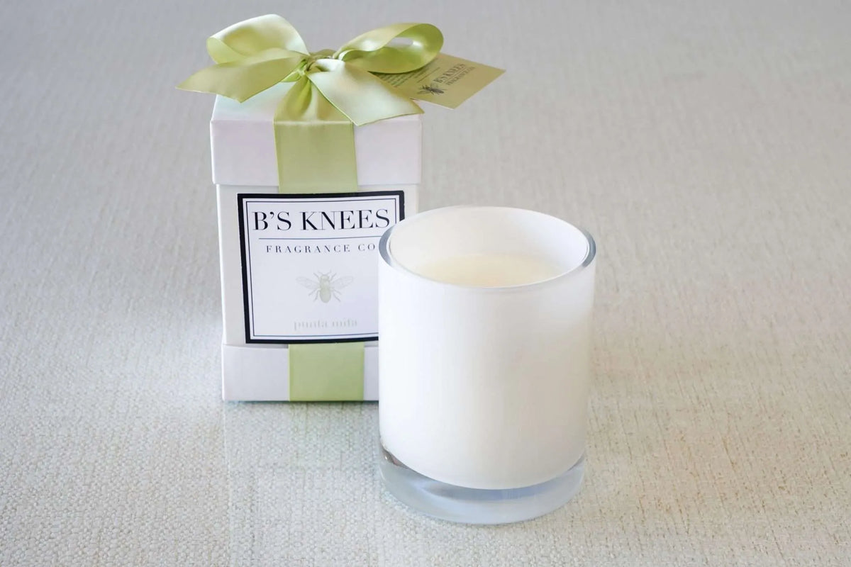 White 2-Wick Candles — B's Knees Fragrance Co.