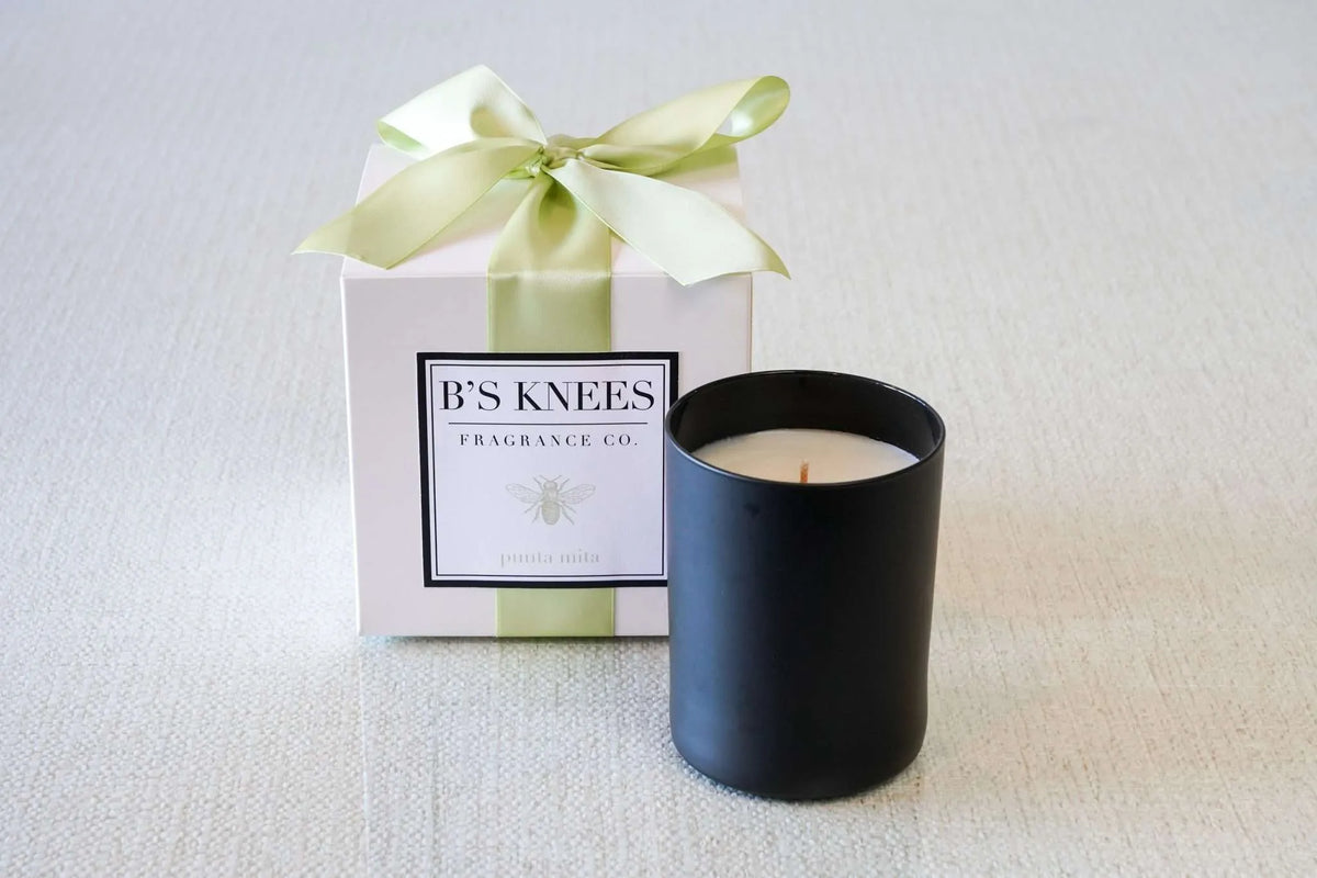 Black 1-Wick Candles — B's Knees Fragrance Co.