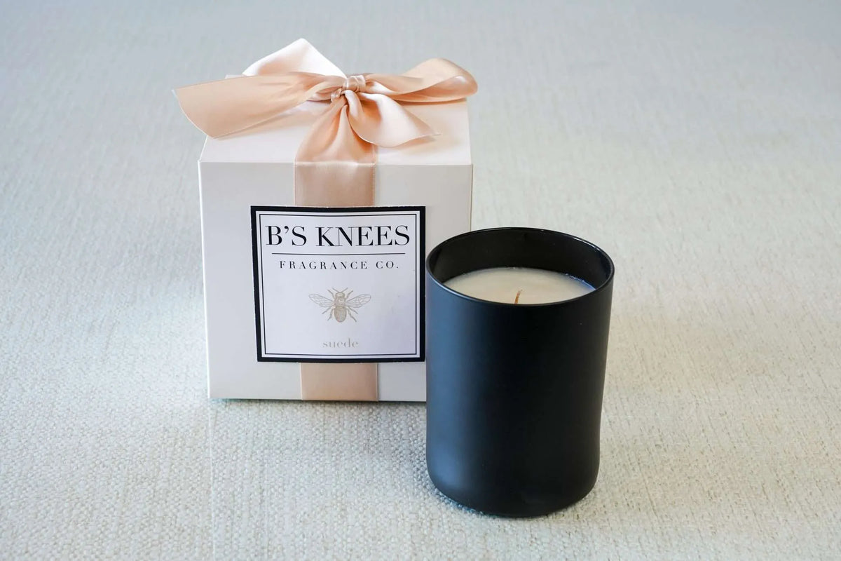 Black 1-Wick Candles — B's Knees Fragrance Co.