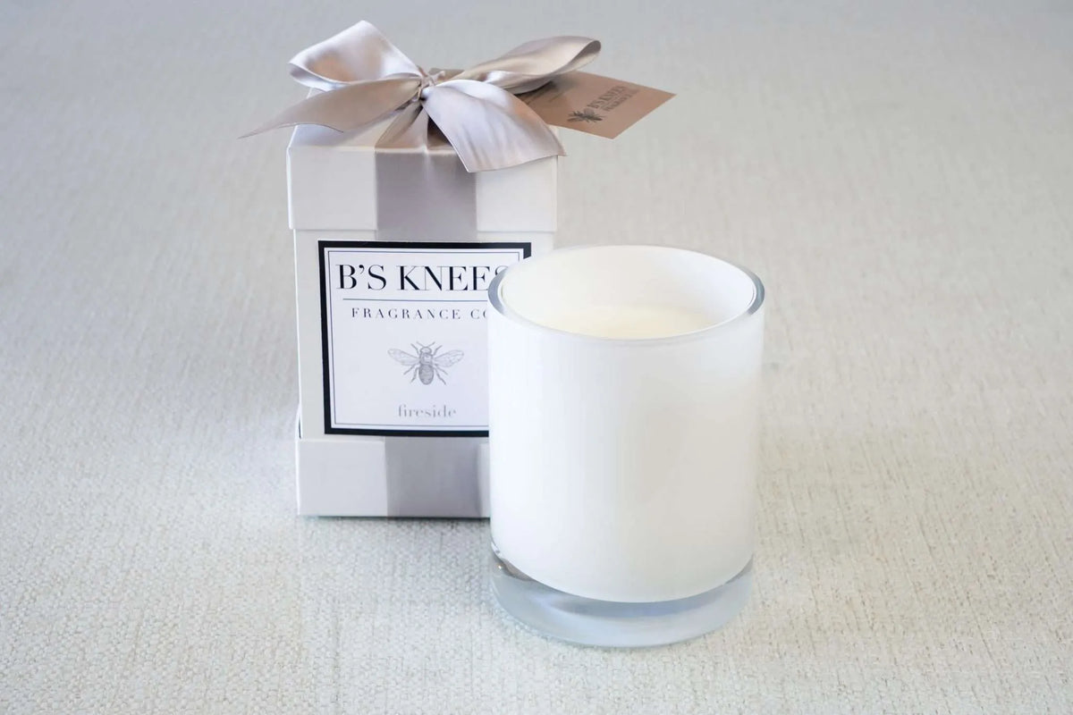 White 2-Wick Candles — B's Knees Fragrance Co.