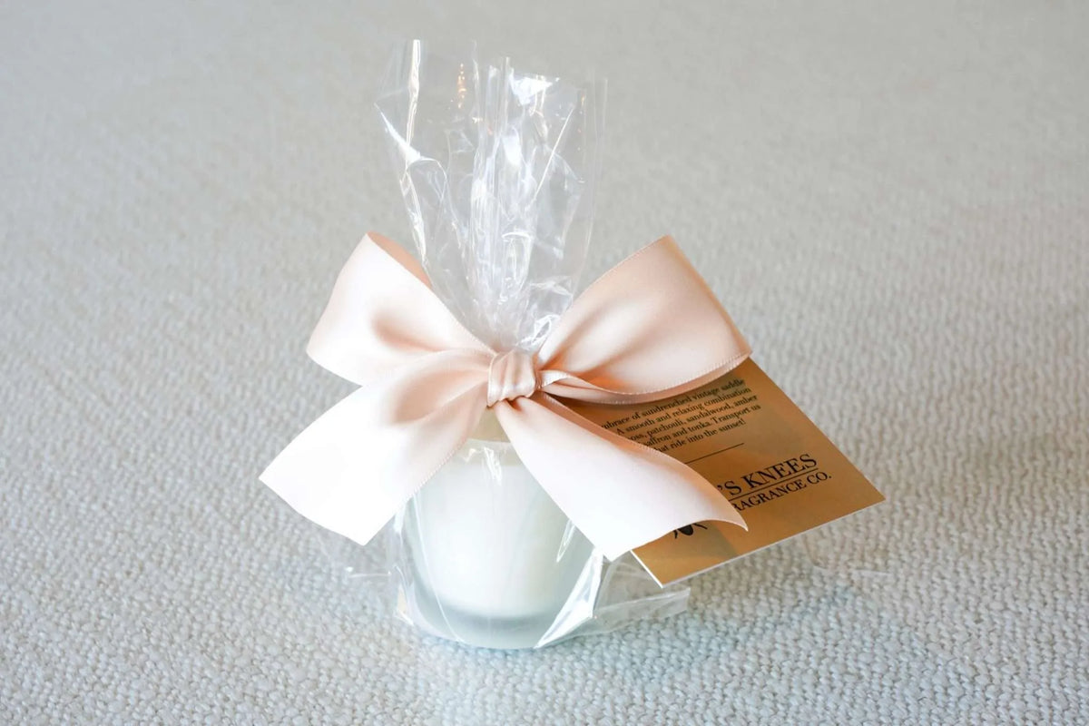 Frosted Glass Votives — B's Knees Fragrance Co.